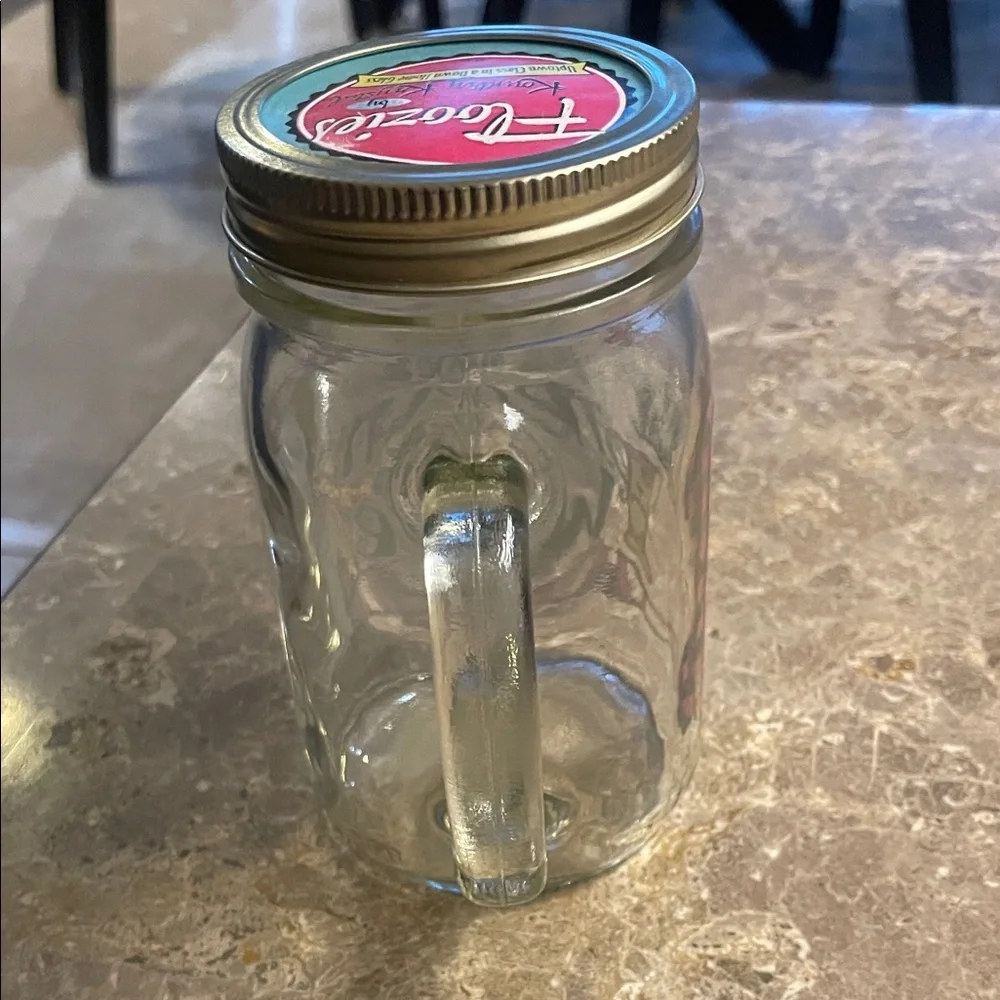 Floozies by Kountry Krystal Trophy Wife Glass Mason Jar